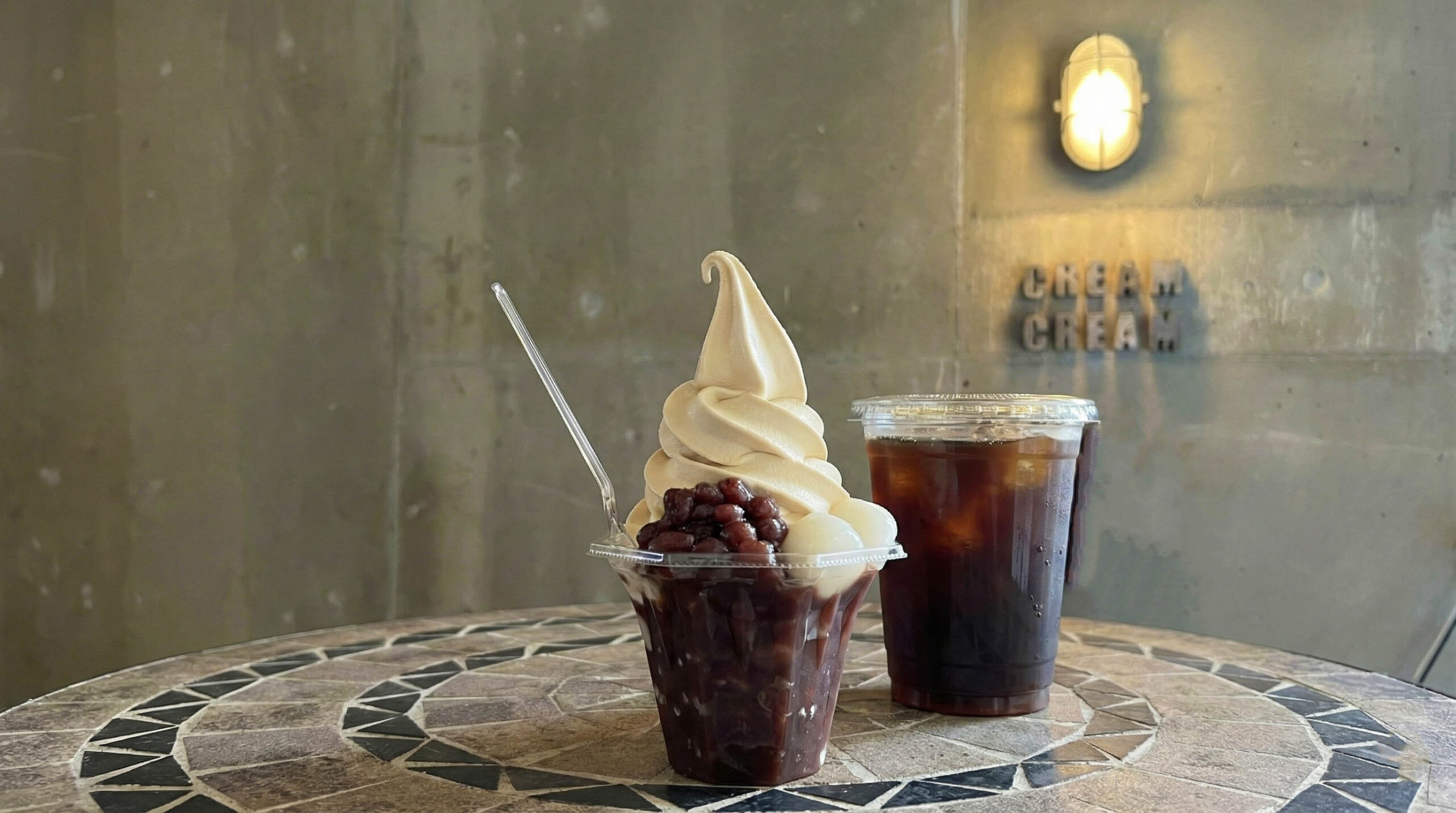 ぜんざいクリーム